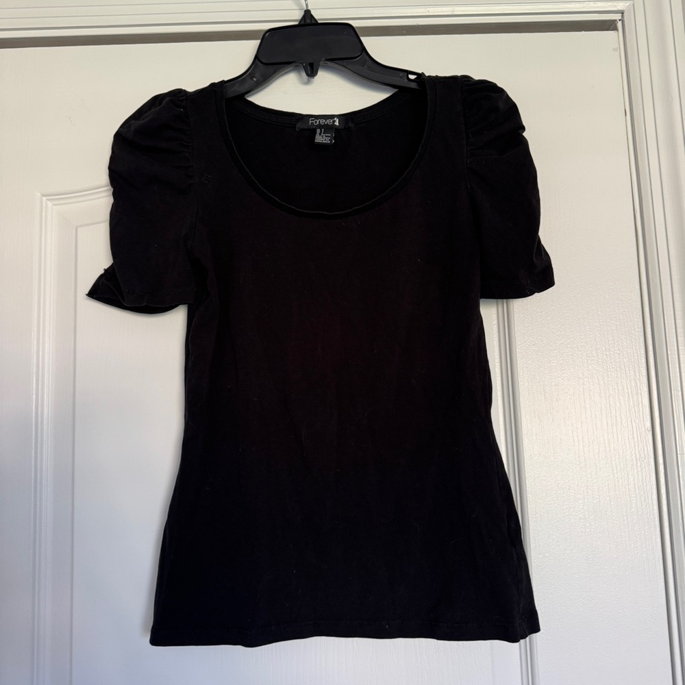 Forever21 puff sleeve top